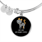 Like Cats And Bracelet Stainless Steel or 18k Gold Circle Bangle-Express Your Love Gifts