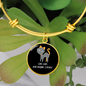 Like Cats And Bracelet Stainless Steel or 18k Gold Circle Bangle-Express Your Love Gifts