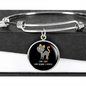 Like Cats And Bracelet Stainless Steel or 18k Gold Circle Bangle-Express Your Love Gifts
