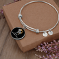 Like Cats And Bracelet Stainless Steel or 18k Gold Circle Bangle-Express Your Love Gifts