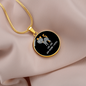 Like Cats And Circle Necklace Stainless Steel or 18k Gold 18-22"-Express Your Love Gifts
