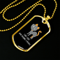 Like Cats And Necklace Stainless Steel or 18k Gold Dog Tag 24" Chain-Express Your Love Gifts