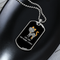 Like Cats And Necklace Stainless Steel or 18k Gold Dog Tag 24" Chain-Express Your Love Gifts