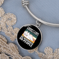 Like Morning People Cat Bracelet Stainless Steel or 18k Gold Circle Bangle-Express Your Love Gifts