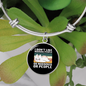 Like Morning People Cat Bracelet Stainless Steel or 18k Gold Circle Bangle-Express Your Love Gifts