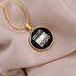 Like Morning People Cat Circle Necklace Stainless Steel or 18k Gold 18-22"-Express Your Love Gifts