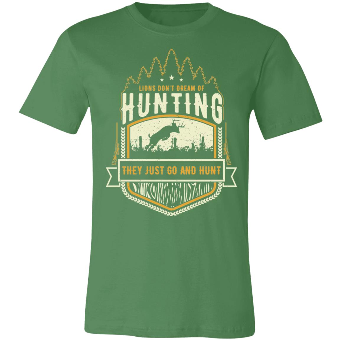 Lions Don't Dream of Hunting Hunter Gift T-Shirt-Express Your Love Gifts