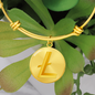 Litecoin Gold Bracelet Stainless Steel or 18k Gold Circle Bangle-Express Your Love Gifts
