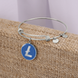 Litecoin (LTC) Bracelet Stainless Steel or 18k Gold Circle Bangle-Express Your Love Gifts