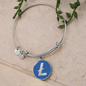 Litecoin (LTC) Bracelet Stainless Steel or 18k Gold Circle Bangle-Express Your Love Gifts
