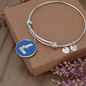 Litecoin (LTC) Bracelet Stainless Steel or 18k Gold Circle Bangle-Express Your Love Gifts