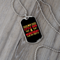Little Dog Heartbeat at My Feet Yellow Necklace Stainless Steel or 18k Gold Dog Tag 24" Chain-Express Your Love Gifts