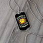 Little Dogs Love You Necklace Stainless Steel or 18k Gold Dog Tag 24" Chain-Express Your Love Gifts