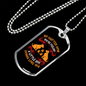 Little Dogs Love You Yellow Necklace Stainless Steel or 18k Gold Dog Tag 24" Chain-Express Your Love Gifts