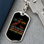 Live Love Hiking Keychain Stainless Steel or 18k Gold Dog Tag Keyring-Express Your Love Gifts