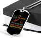 Live Love Hiking Necklace Stainless Steel or 18k Gold Dog Tag 24" Chain-Express Your Love Gifts