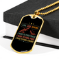 Live Love Hiking Necklace Stainless Steel or 18k Gold Dog Tag 24" Chain-Express Your Love Gifts