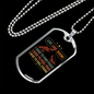 Live Love Hiking Necklace Stainless Steel or 18k Gold Dog Tag 24" Chain-Express Your Love Gifts