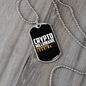 Loading Crypto Crypto Necklace Stainless Steel or 18k Gold Dog Tag 24" Chain-Express Your Love Gifts
