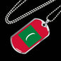 Longhair Cat Dad Necklace Stainless Steel or 18k Gold Dog Tag 24" Chain-Express Your Love Gifts