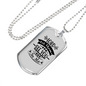 Lord Let Them See Christian Necklace Stainless Steel or 18k Gold Dog Tag 24" Chain-Express Your Love Gifts