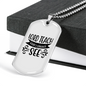 Lord Teach Christian Necklace Stainless Steel or 18k Gold Dog Tag 24" Chain-Express Your Love Gifts