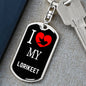 Lorikeet Bird Lover Keyring Keychain Stainless Steel or 18k Gold-Express Your Love Gifts
