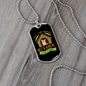 Love and a Dog House Necklace Stainless Steel or 18k Gold Dog Tag 24" Chain-Express Your Love Gifts