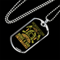Love Being A Firefighter Gift Stainless Steel or 18k Gold Dog Tag 24" Chain-Express Your Love Gifts