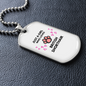 Love British ShortHair Cat White Necklace Stainless Steel or 18k Gold Dog Tag 24-Express Your Love Gifts