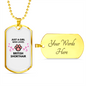 Love British ShortHair Cat White Necklace Stainless Steel or 18k Gold Dog Tag 24-Express Your Love Gifts