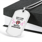 Love British ShortHair Cat White Necklace Stainless Steel or 18k Gold Dog Tag 24-Express Your Love Gifts