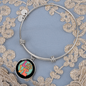 Love Dog Paw Bracelet Stainless Steel or 18k Gold Circle Bangle-Express Your Love Gifts