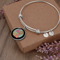 Love Dog Paw Bracelet Stainless Steel or 18k Gold Circle Bangle-Express Your Love Gifts