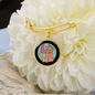 Love Dog Paw Bracelet Stainless Steel or 18k Gold Circle Bangle-Express Your Love Gifts