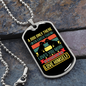 Love Himself Necklace Stainless Steel or 18k Gold Dog Tag 24" Chain-Express Your Love Gifts