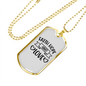Love Hope Faith Christian Necklace Stainless Steel or 18k Gold Dog Tag 24" Chain-Express Your Love Gifts