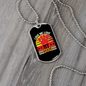 Love Me Love My Dog Necklace Stainless Steel or 18k Gold Dog Tag 24" Chain-Express Your Love Gifts