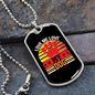 Love Me Love My Dog Necklace Stainless Steel or 18k Gold Dog Tag 24" Chain-Express Your Love Gifts