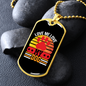 Love Me Love My Dog Necklace Stainless Steel or 18k Gold Dog Tag 24" Chain-Express Your Love Gifts