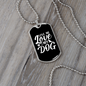 Love Me Necklace Stainless Steel or 18k Gold Dog Tag 24" Chain-Express Your Love Gifts