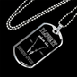 Love My Poles Fishing Necklace Stainless Steel or 18k Gold Dog Tag 24" Chain-Express Your Love Gifts