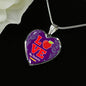 Love My Students Teacher Necklace Stainless Steel or 18k Gold Heart Pendant 18-22"-Express Your Love Gifts