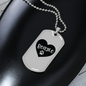 Love Paws Beagle Necklace Stainless Steel or 18k Gold Dog Tag 24" Chain-Express Your Love Gifts
