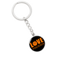 Love Phoenix Basketball Circle Keychain Stainless Steel or 18k Gold Pendant-Express Your Love Gifts