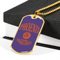 Love Phoenix Basketball Dog Tag Stainless Steel or 18k Gold 24" Chain-Express Your Love Gifts