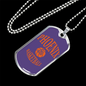 Love Phoenix Basketball Dog Tag Stainless Steel or 18k Gold 24" Chain-Express Your Love Gifts