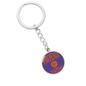 Love Phoenix Basketball Purple Circle Keychain Stainless Steel or 18k Gold Pendant-Express Your Love Gifts