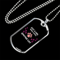 Love Sphynx Cat Necklace Stainless Steel or 18k Gold Dog Tag 24" Chain-Express Your Love Gifts