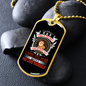 Love Yourself Necklace Stainless Steel or 18k Gold Dog Tag 24" Chain-Express Your Love Gifts